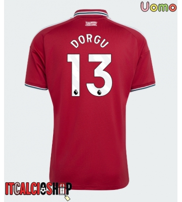 Manchester United Patrick Dorgu #13 Prima Maglia 2026-27 Manica Corta